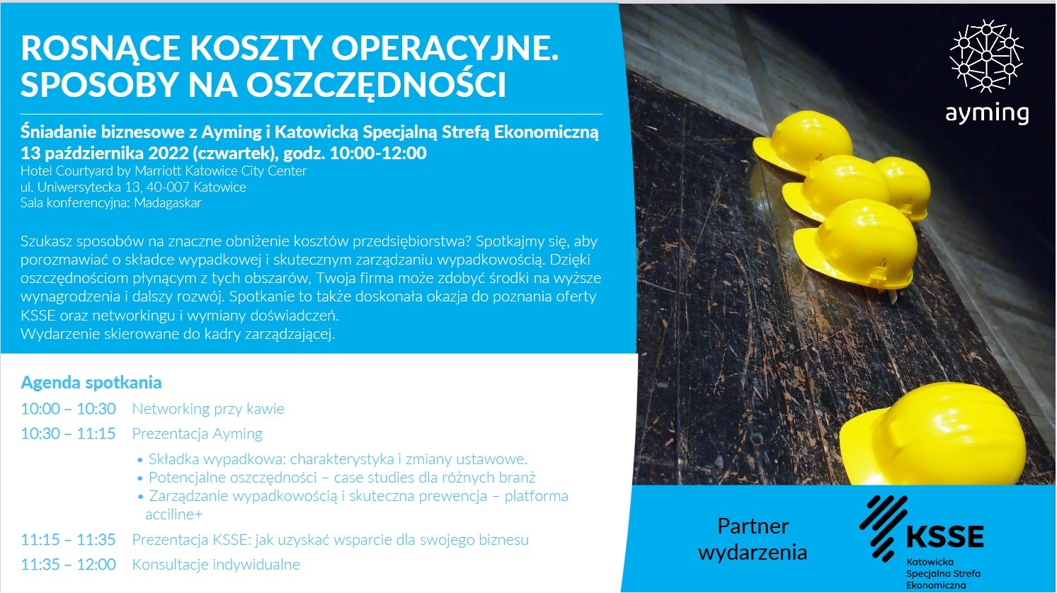 śniadanie biznesowe Ayming