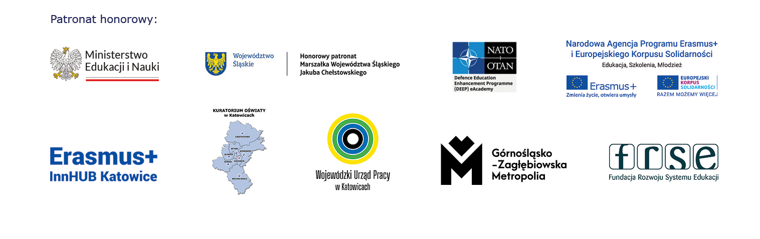 1) logotypy do prezentacji