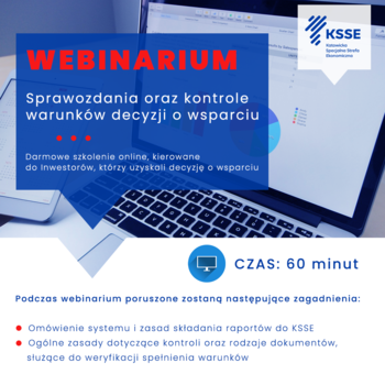  Webinarium "Sprawozdania oraz kontrole warunków decyzji o wsparciu" czerwiec