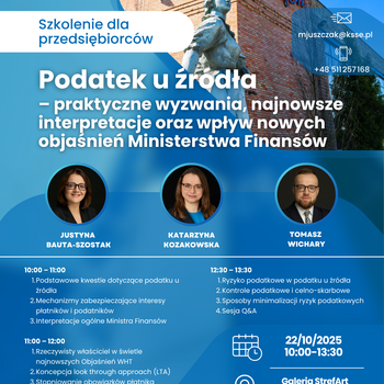 Podatek u źródła – praktyczne wyzwania, najnowsze interpretacje oraz wpływ nowych objaśnień Ministerstwa Finansów 